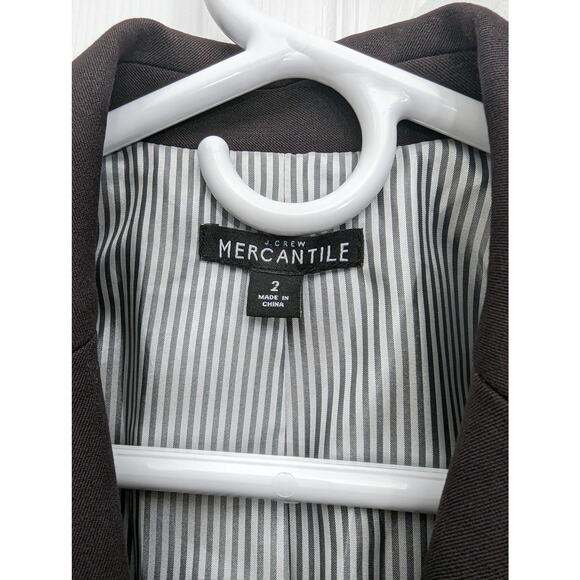 J. Crew Mercantile Blazer Size 2 Business Casual Professional Office Academia - Picture 6 of 15